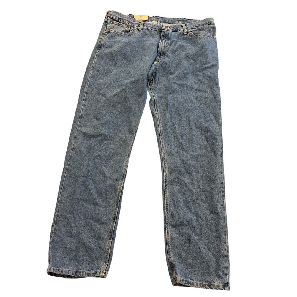 Magellan Outdoors Jeans Mens 40 x 32 Classic Fit Casual Medium Stone.